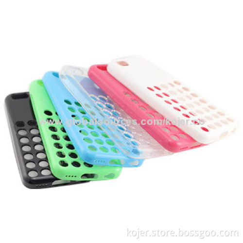 TPU Mobile Phone Cases for iPhone 5C, OEM Orders Welcomed